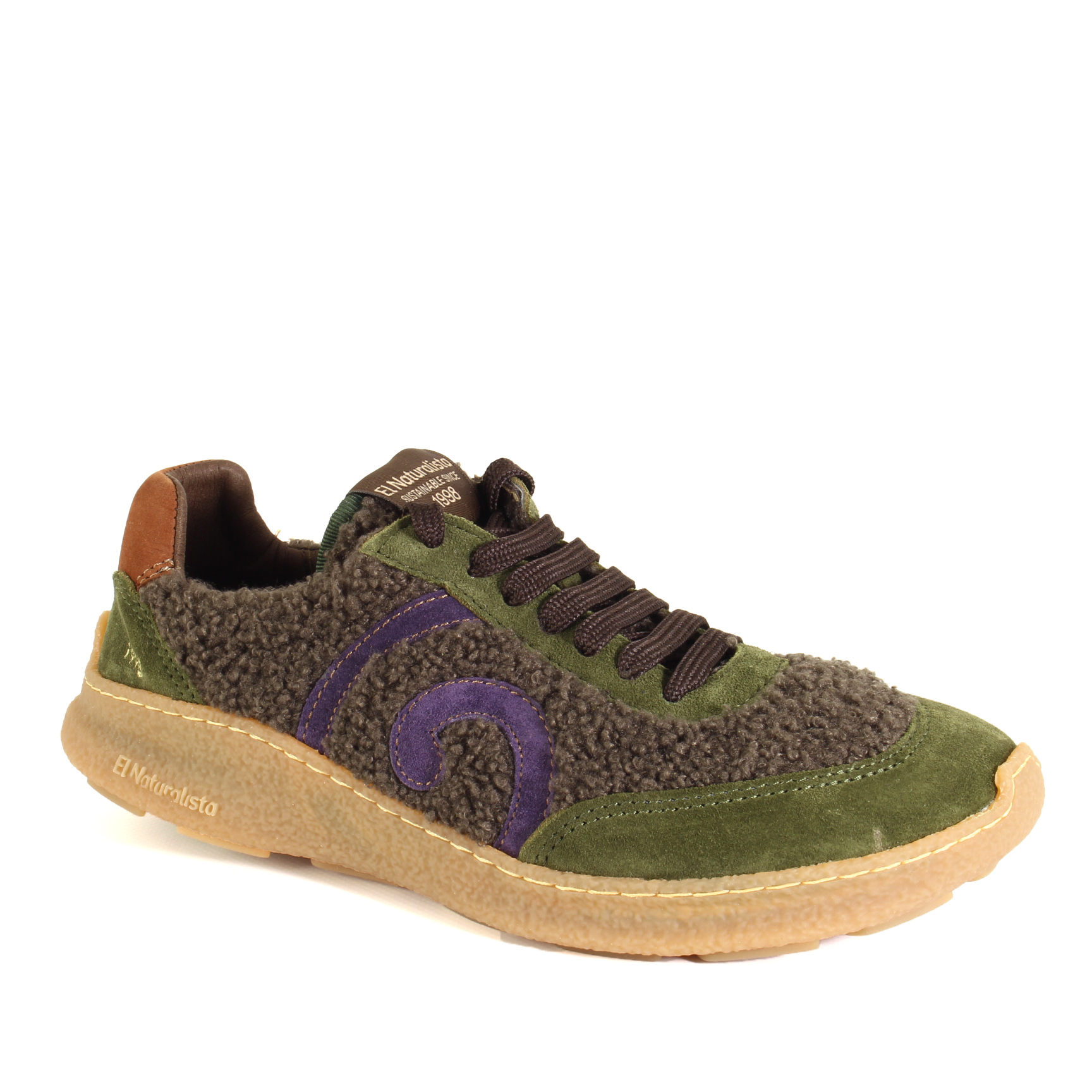 357406 Sneaker N5435B Multicolor, Verde